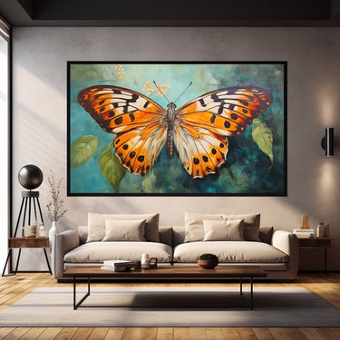 Butterfly Painting on Canvas